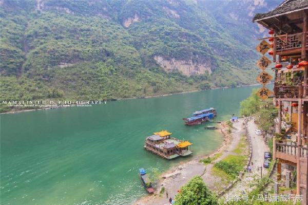 乌江百里画廊景区全景,千里乌江百里画廊古镇