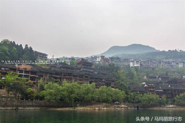 乌江百里画廊景区全景,千里乌江百里画廊古镇