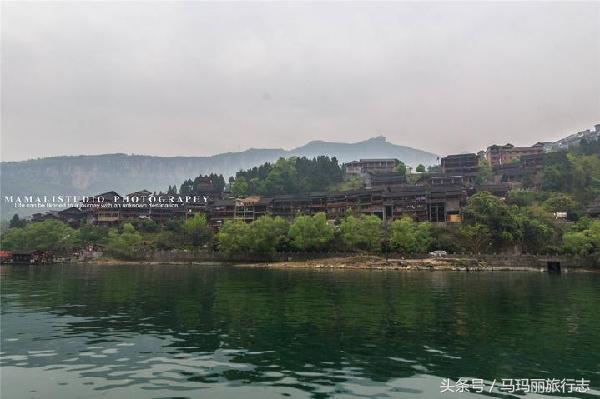 乌江百里画廊景区全景,千里乌江百里画廊古镇