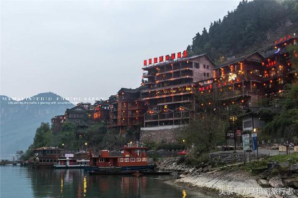 乌江百里画廊景区全景,千里乌江百里画廊古镇