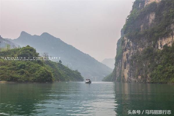 乌江百里画廊景区全景,千里乌江百里画廊古镇