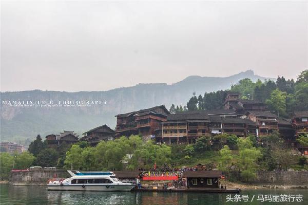 乌江百里画廊景区全景,千里乌江百里画廊古镇