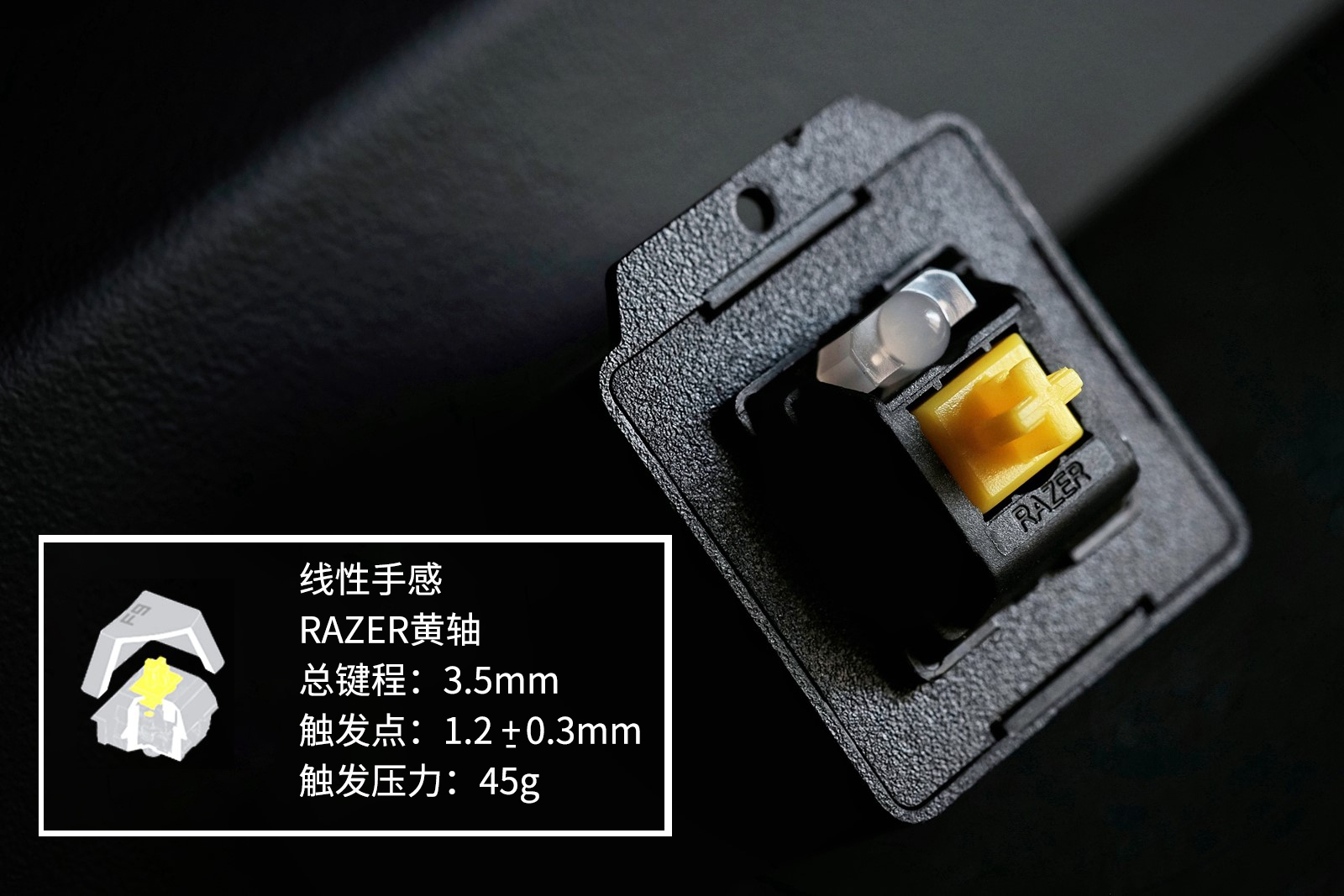 黑轴时代已过，RAZER新一代电竞黄轴到来！