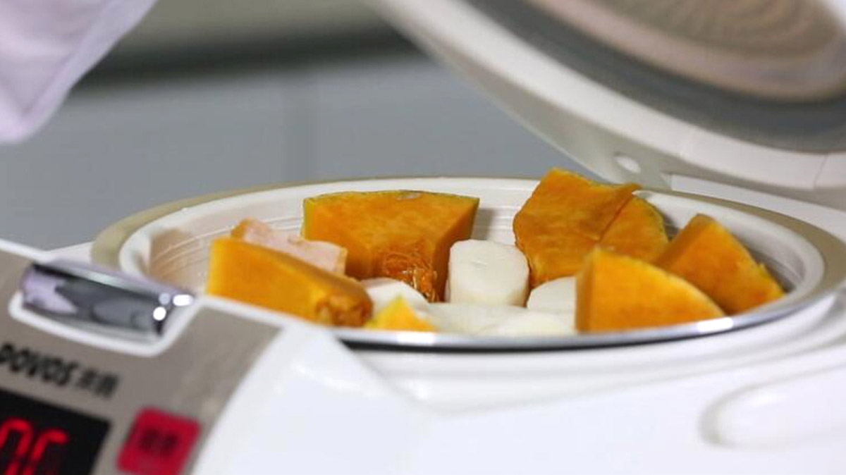 山药加南瓜汤,山药南瓜红薯的搭配