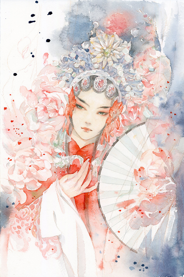 他们决定私奔！拂开她额前碎发，在她额头上印下冰凉一吻