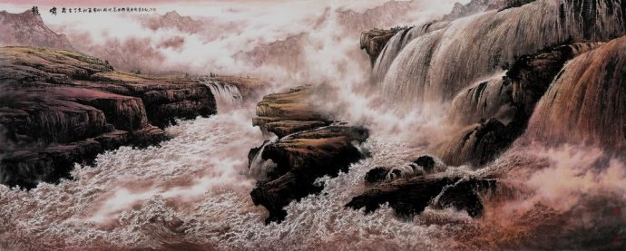 最新曾刚彩墨山水画技法,曾刚彩墨山水技法教学宝典