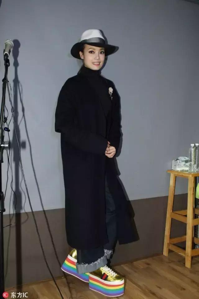 郭采洁穿的神仙鞋子,郭采洁神仙鞋子