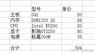 300元自己组装电脑,300元组装电脑吃鸡