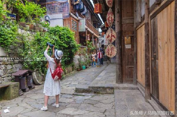 乌江百里画廊景区全景,千里乌江百里画廊古镇