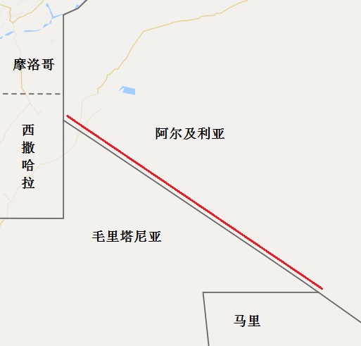 世界上最直的一条分界线,世界上哪两国的边界线最长