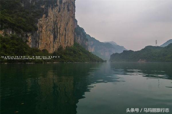 乌江百里画廊景区全景,千里乌江百里画廊古镇