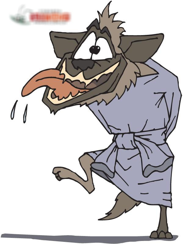 大灰狼吃掉老奶奶的故事,小红帽奶奶被大灰狼吃掉的故事