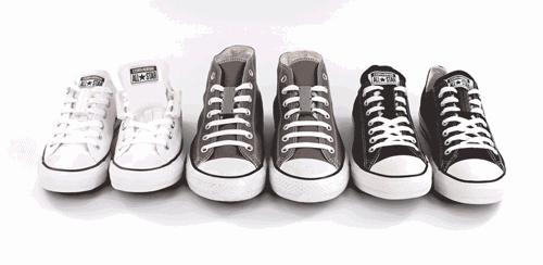 帆布鞋鞋带懒人免系鞋带慢动作,懒人不用解鞋带的鞋子