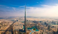 迪拜沙漠风景,迪拜新建筑沙漠之城