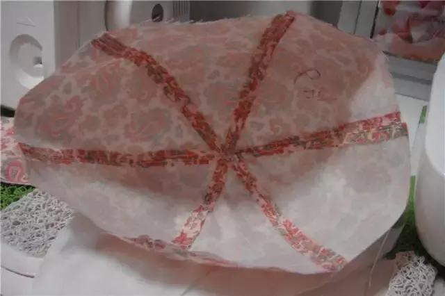 帽子防晒遮阳帽带绳纸样,中老年女式遮阳帽纸样尺寸