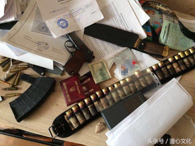 乌克兰警方抓捕视频,乌克兰警方查获军火库