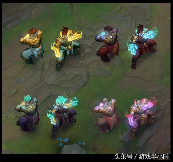 盲僧神拳李青打俄洛伊海报,盲僧李青强