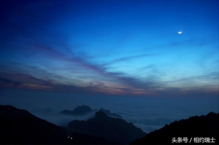 黄山水墨画风景千里江山图,原来古代水墨画是真的黄山