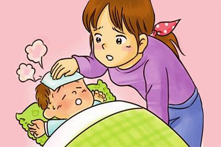 发烧物理退烧用冰毛巾还是热毛巾,孩子发烧中药物理退烧