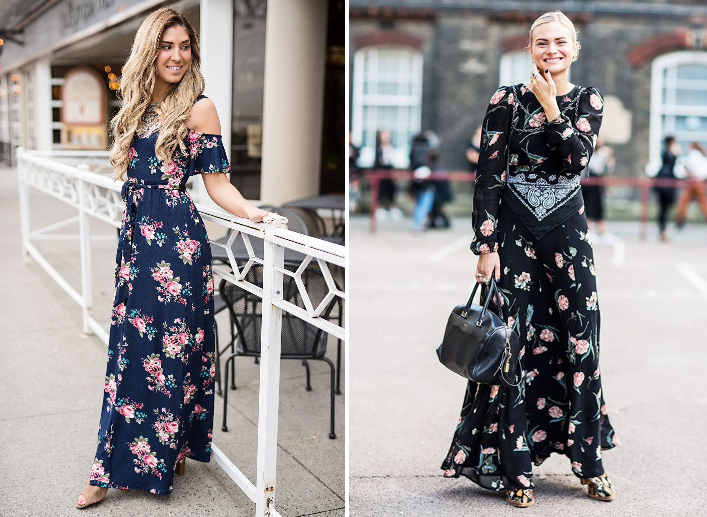 夏天的碎花裙怎么穿才好看,穿搭一件小碎花连衣裙