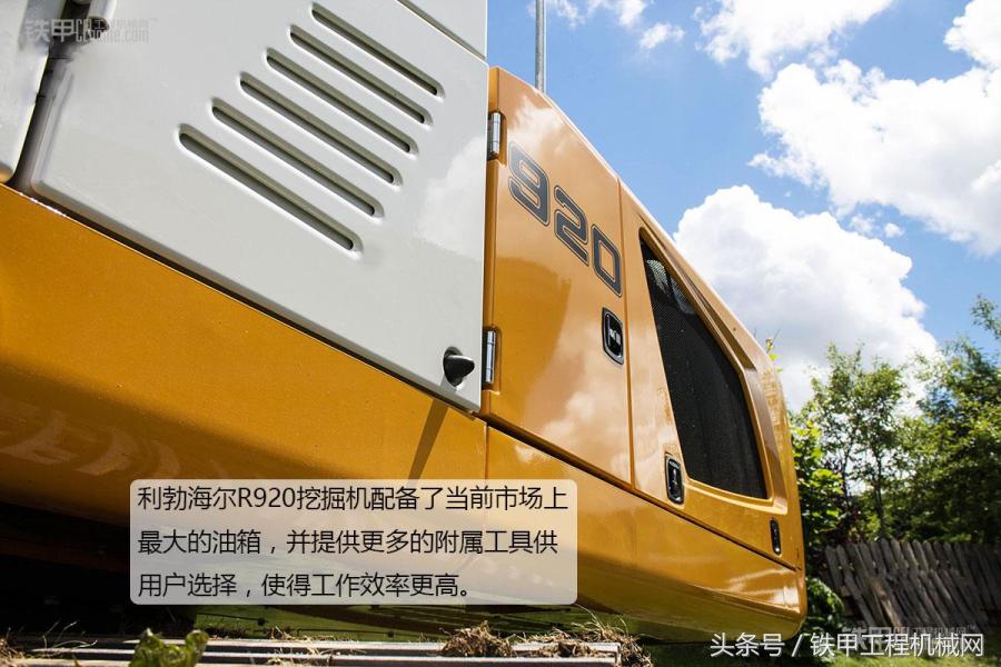 德国产的利勃海尔挖掘机920,利勃海尔挖掘机9800生产过程