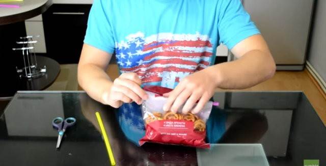 自制吸管密封夹,自制封口夹吸管