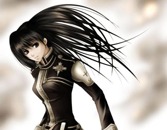 动漫中的黑长直少女,黑长直动漫女生排名