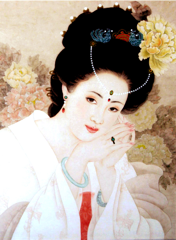 唐:玉环一笑、妃子一笑、贵妃醉酒,回头一笑百媚生杨贵妃!