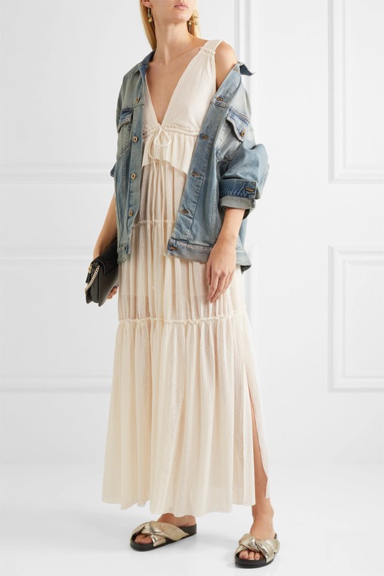 橘色连身裙轻奢高级感,夏天连身裙轻奢高级感