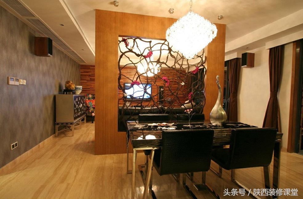 我家的轻奢新中式,新中式新家强烈氛围感