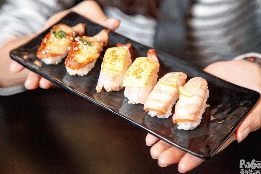 爱吃寿司の你！鲜炙轩火炙手握寿司一吃难忘