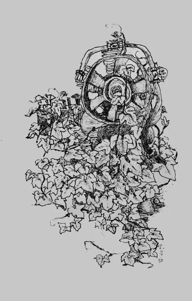 插画师迷狸：路过，停留