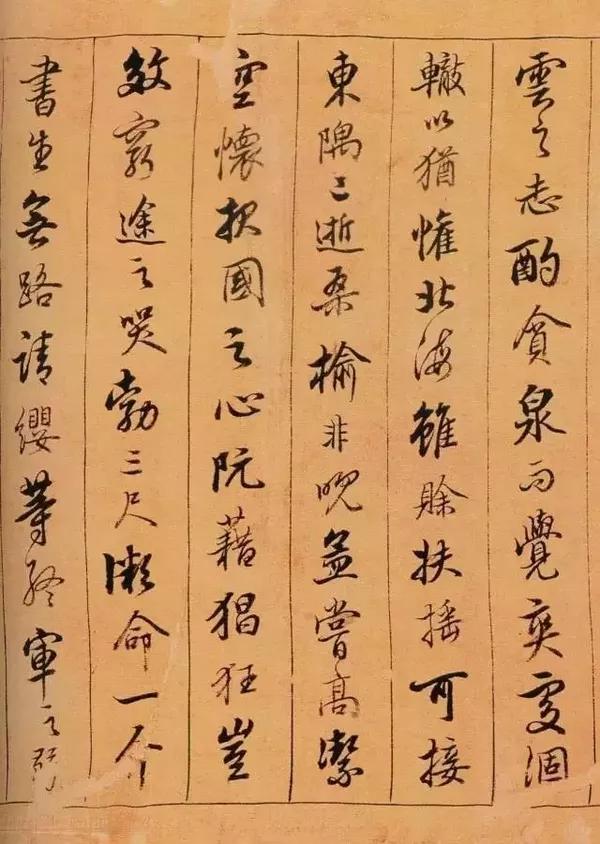 他创造了书法“香泉体”，作品直追文征明