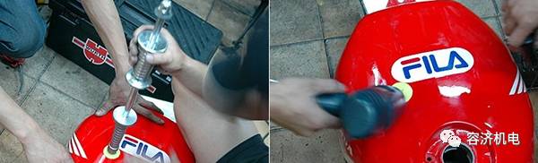 摩托车油箱凹了怎么修复,摩托车油箱凹陷如何处理