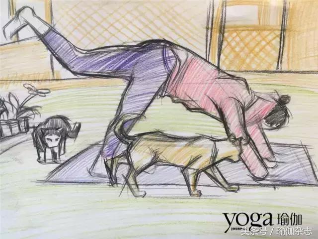 这些伽人把瑜伽小人画出了新模样儿，有你的那张哦！