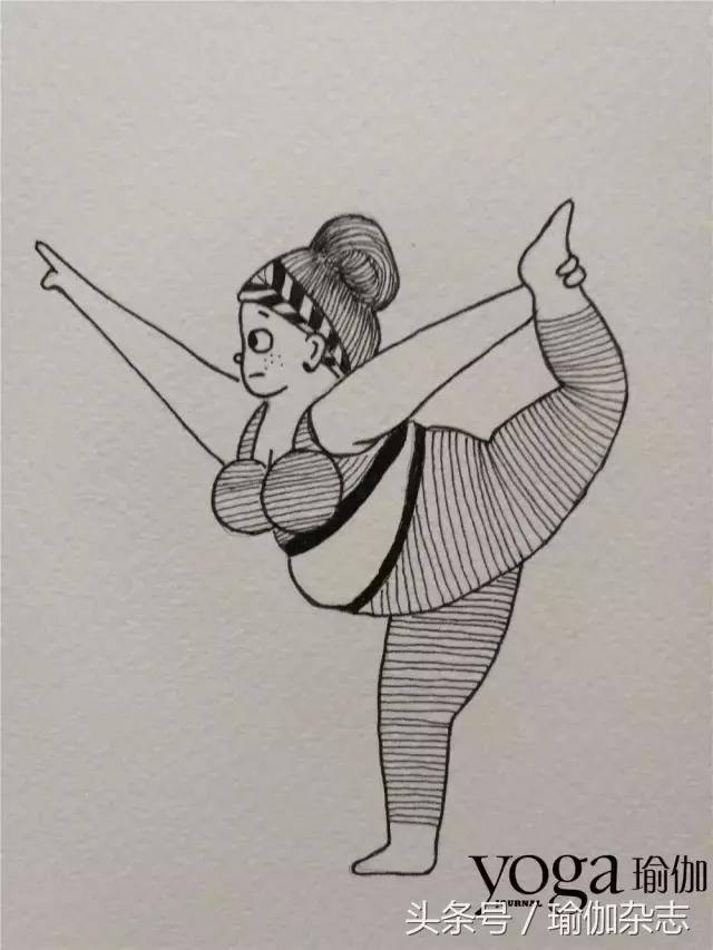 这些伽人把瑜伽小人画出了新模样儿，有你的那张哦！