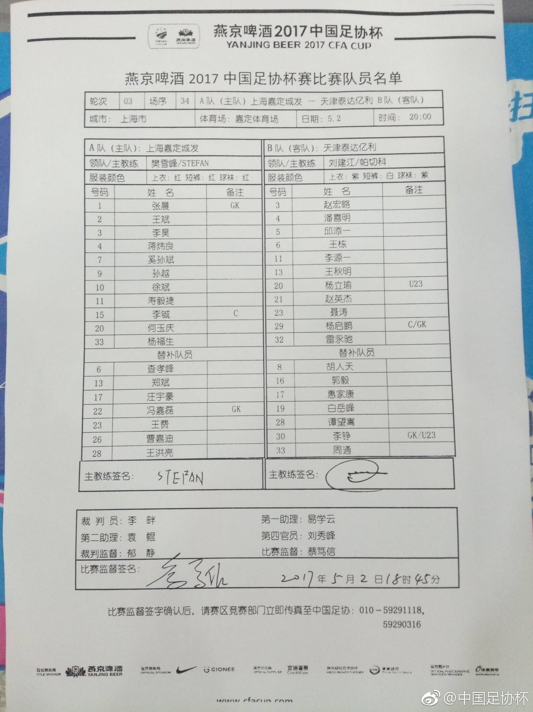 足协杯天津津门虎击败上海上港,足协杯泰达