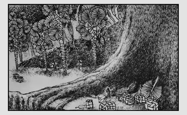 插画师迷狸：路过，停留