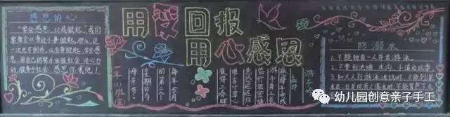 母亲节母爱的黑板报,母亲节黑板报又简单又好看图文
