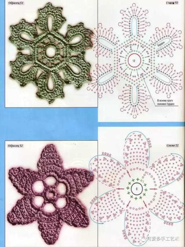 爱尔兰花和叶子大全，最令人心动的钩编之法（附图解）