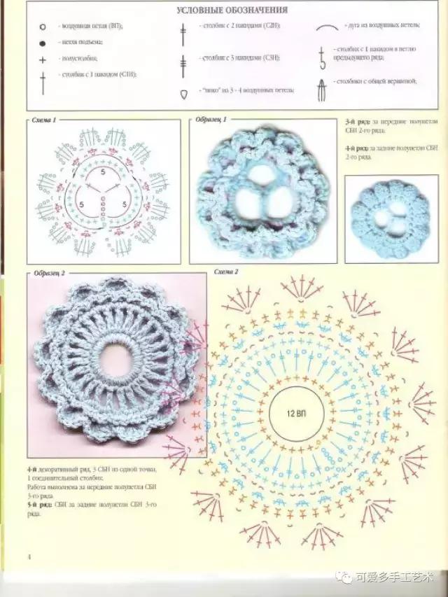 爱尔兰花和叶子大全，最令人心动的钩编之法（附图解）