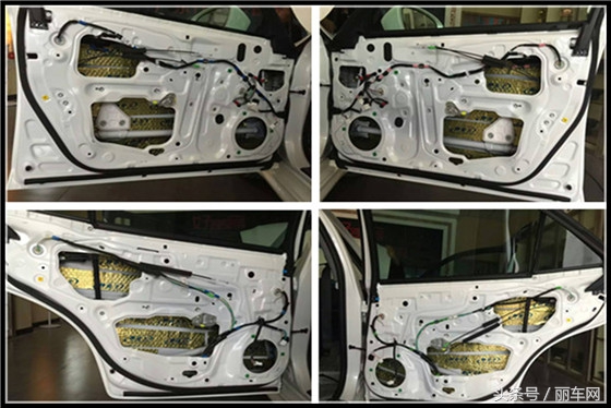 丰田皇冠14代全车隔音改装喇叭,丰田皇冠音响隔音升级