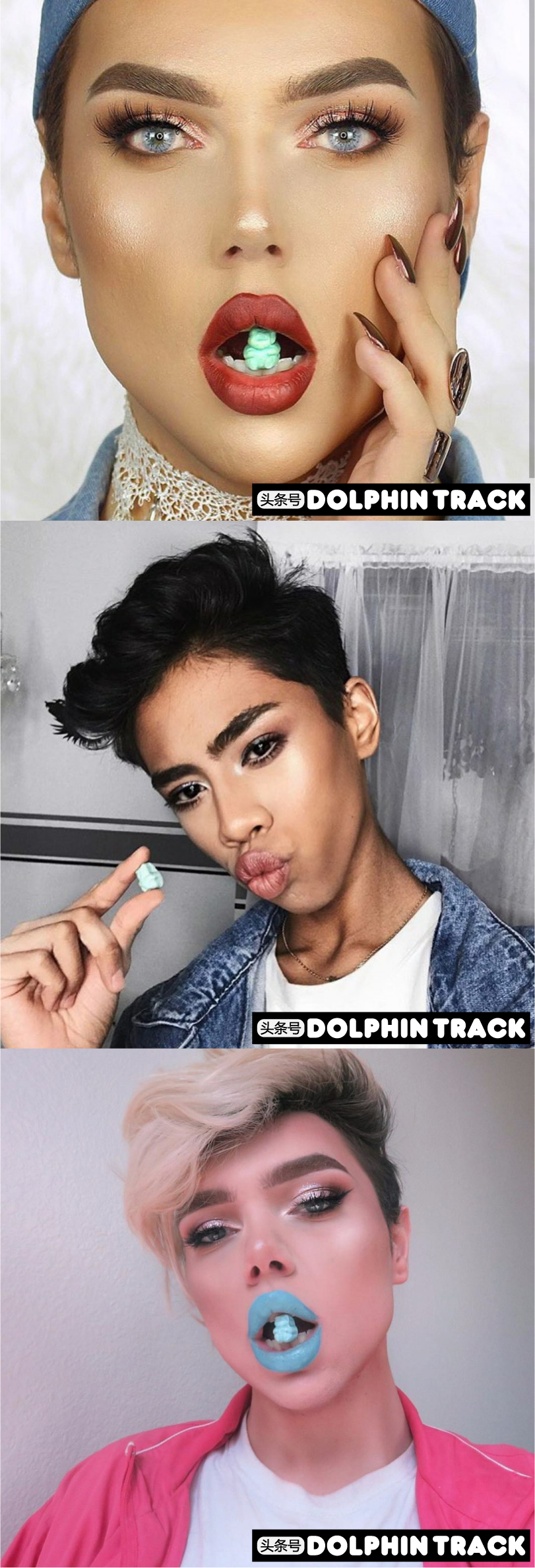 一颗被吃的软糖,金小妹kyliejenner早期