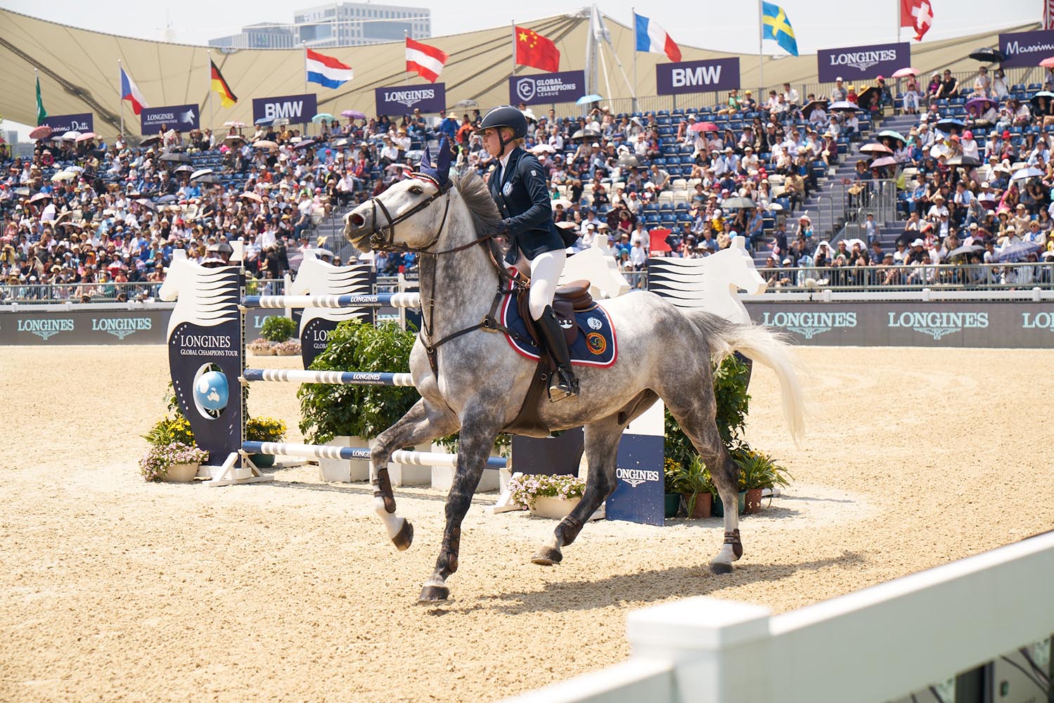 Phosion带你邂逅你的男神女神上海浪琴环球马术冠军赛