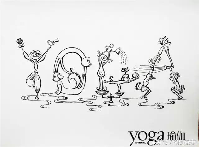 这些伽人把瑜伽小人画出了新模样儿，有你的那张哦！