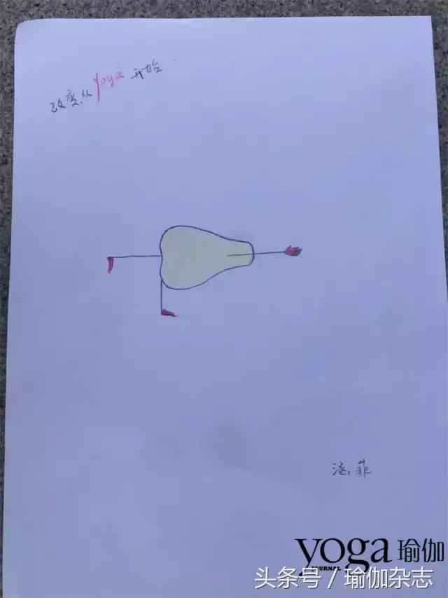 这些伽人把瑜伽小人画出了新模样儿，有你的那张哦！