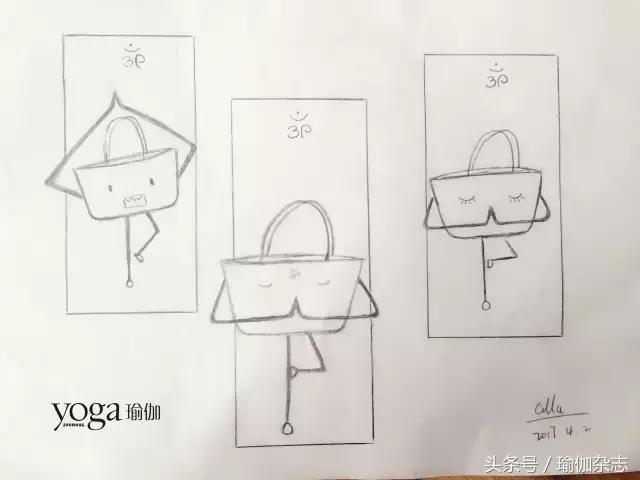 这些伽人把瑜伽小人画出了新模样儿，有你的那张哦！