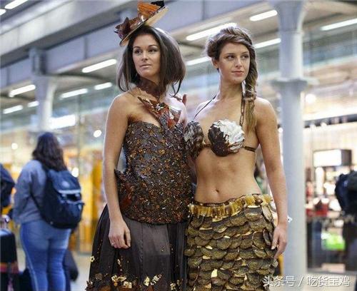 黑巧克力超模走秀,巧克力美人超模走秀