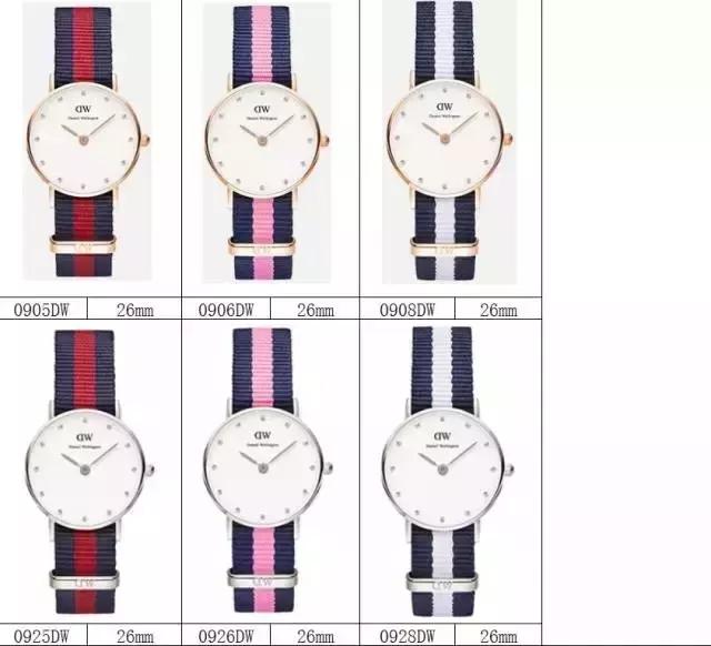 dw手表张艺兴戴过的款式,dw男手表款式
