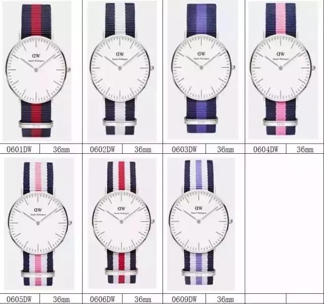 dw手表张艺兴戴过的款式,dw男手表款式